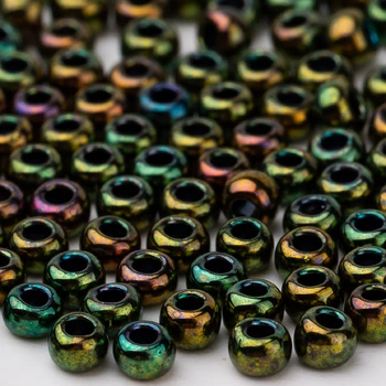 5g TOHO apvalus karoliukai Japonijos sėklos granulių 11/0 metallic mixcolor 557 rankų darbo duobute kūrinys mados drabužių beadwork