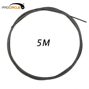 5M Juodos spalvos Pakeitimas kabelių virvę Greičio šokdynė - Reguliuojamas, Lengvas, Super Patvarus -1.9 m aukštis virš asmuo