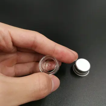 5ml Mini Tabletes Uždaromos Nešiojamų Tabletes Stiklo Butelis Konteinerių 3pcs