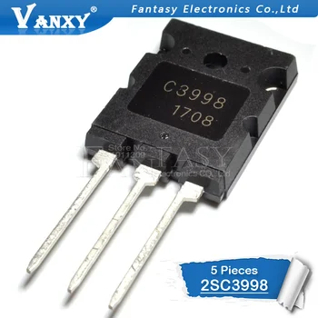 5vnt 2SC3998 Į 3PL C3998 TO-3P 25A 1500V tranzistorius originalas