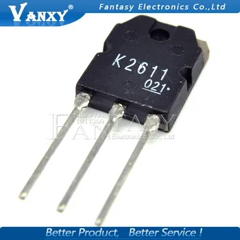 5VNT 2SK2611 TO-3P TO-247 K2611 TO247 naujas MOS FET tranzistorius