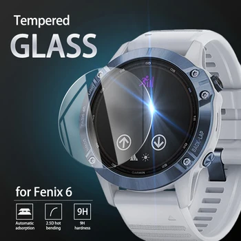 5vnt 9H Premium Grūdinto Stiklo, Skirtas Garmin Fenix 5 5s Plius 6S 6X 6 Pro Smartwatch Screen Protector, Plėvelė, Priedai