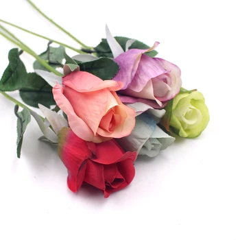 5vnt/daug 7cm Dirbtinių Gėlių Tulpių Šilko Galvos Dėl Vestuvių Dekoravimas 