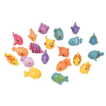 5vnt/Daug Žuvų Miniatiūriniai Duomenys Dekoratyvinis Mini Pasakų Sodo Gyvūnai Moss Micro-Kraštovaizdžio Papuošalai Dervos Žaislas