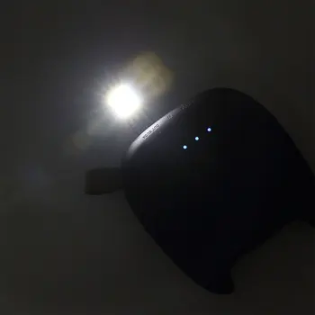 5vnt Kūrybos Kišenėje Lempos Lemputė 6 Led Keychain Mini LED Nakties Šviesos Nešiojamas USB mygtukinis apšvietimo Reguliatorius Šviesos Galia Banko Nešiojamas Kompiuteris