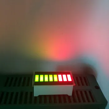 5vnt LED Bargraph Ekranas 8 Segmentų LED Numerius, Programuojami LED Ženklas Baras-Grafikas 8Bars Kubo Ekranai Valdybos Bi-spalva Žalia ir RAUDONA 5G3R