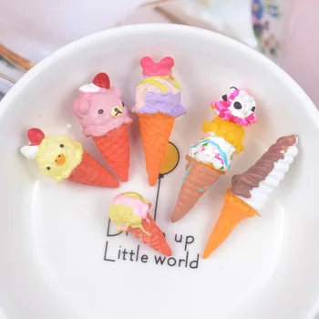 5VNT Ledų Mini Animacinių filmų lėlės Priedai 1/6 Blyth lėlės 1/4 BJD Miniatiūriniai Lėlių Apsimesti, Žaislų, Virtuvės Maisto Barbie