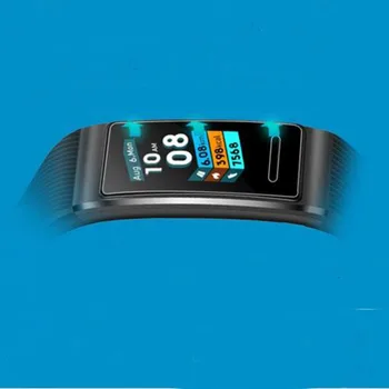 5vnt Minkštos TPU Aišku, Apsauginė Plėvelė Huawei Band 3 Pro Žiūrėti Smart Apyrankė Band3 pro Apyrankė Full Screen Protector Cover
