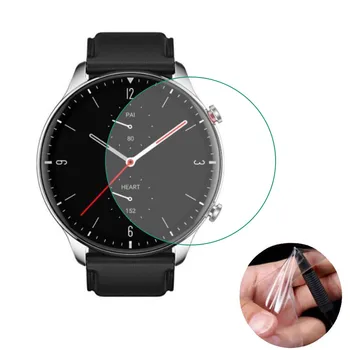 5vnt Minkštos TPU (Ne Stiklo) Apsauginės Plėvelės Amazfit GTR2/E/VTR 2E Žiūrėti Visą skystųjų kristalų (LCD Screen Protector Cover Smartwatch Apsauga