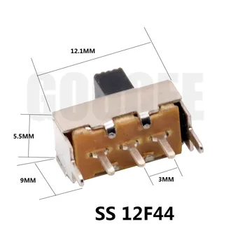 5VNT SS 12D00 Pastumkite jungiklį pastumkite pavarų svyravimo skaičius 2/3 failą, vienas dvigubas horizontalus mini horizontalus maitinimas