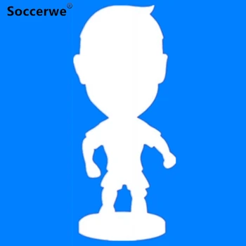 6.5 cm Soccerwe Animacinių filmų Kilnojamojo Jungtinio Futbolo Žvaigždė Žaidėjas Asensio Ronaldo Guardiola Dybala Lėlės Neprivalomi Duomenys Mini Žaislas