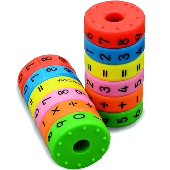 6 Gabalus, Vaikų Ikimokyklinio Ugdymo Plastikiniai Žaislai Vaikams, Matematikos Numerius 