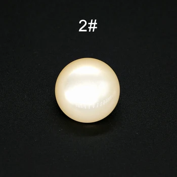 6pcs 11mm 15mm 20mm 23 mm Grybų kamuolys Mados Moterų Perlų Mygtukų, skirtų Drabužių Siuvimo Priedų Metalo Mygtuką Drabužių, Dekoratyvinės