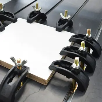 85mm Lankas Plokštė Rinkiniai CNC Graviravimo Mašina Dalys Slėgio Plokštės Apkabos Rungtynių T-slot darbo stalo