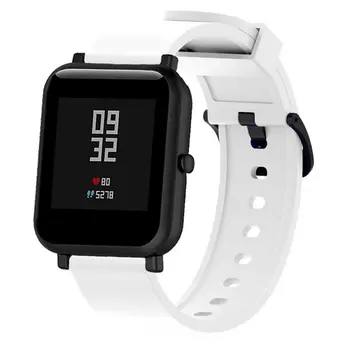 9 Spalvų Amazfit Pvp Dirželis 20mm dviejų Spalvų Silikono Pakeisti Watchband Už Xiaomi Huami Amazfit Pvp Smart Žiūrėti