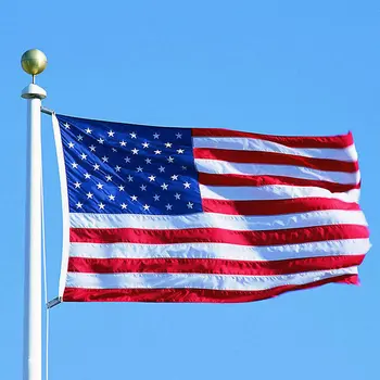 90 x 60cm Amerikos poliesteris vėliava Jungtinės amerikos valstijos JAV žvaigždžių juostele lauko vidaus apdailai NN004
