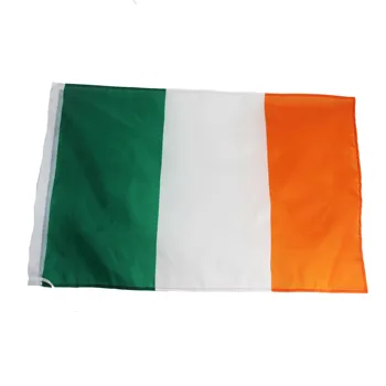 90 x 60cm Hibernian Airija Airijos vėliavos vėliavos banner šventės ženklas, aukštos kokybės vidaus ir lauko apdailos NN015
