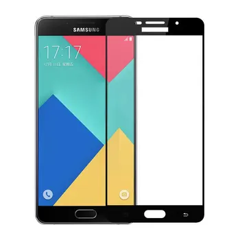 999D Visiškai Padengti Apsaugine Stiklo Samsung Galaxy A7 A8 A5 A6 Plius 2018 M. 2016 m. 2017 J7 J4 J5 J6 J8 Screen Protector, Stiklo Plėvelė