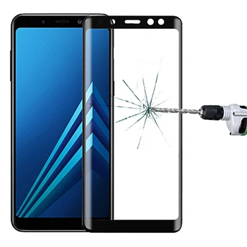9D Apsauginis Stiklas Ant Samsung Galaxy A6 A8 J4 J6 Plius 2018 J2 J8 A7 A9 2018 Grūdintas Stiklas Screen Protector Filmas Atveju