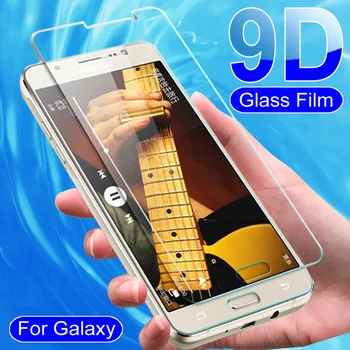 9D Apsauginis Stiklas Samsung Galaxy j3 skyrius J5 J7 A3 A5 A7 2016 2017 Grūdintas Screen Protector, J6 A6 A8 Plius 2018 Stiklo Plėvelė Atveju