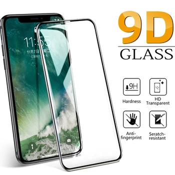9D Grūdintas Stiklas iPhone 12 Screen Protector, Pilnas draudimas 