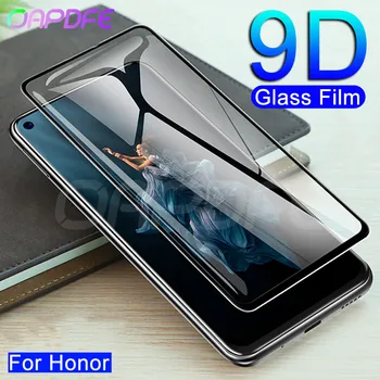 9D Grūdinto Stiklo, Skirtos Huawei Honor 8 9 10 20 Lite 8X 9X 20S V20 V10 Screen Protector Saugos Apsauginė Stiklo Plėvelė Atveju
