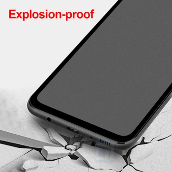 9D Matinis Anti pirštų Atspaudų Screen Protector for Samsung Galaxy A10 A20 A30 A40 A50 A70 A80 A90 A51 A71 A01 A21 A31 Grūdintas Stiklas