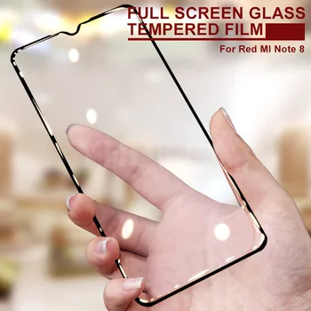 9D Pilnas Apsauginis Stiklas Xiaomi Redmi 8 8A 9 10X Pro Grūdintas Screen Protector Redmi 8 Pastaba 8T 9S 9 Pro Max Stiklo Plėvelė Atveju
