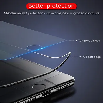 9D Pilnas draudimas Lenkti Kraštas Grūdintas Stiklas Sony Xperia XZS XA1 Plius XA XA2 X XZ XZ2 Kompaktiškas Screen Protector Apsauginė Plėvelė