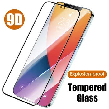 9D Pilnas draudimas Screen Protector, iphone, 7 plius Grūdintas Stiklas iPhone 6 6s 7 7s 8 8s 