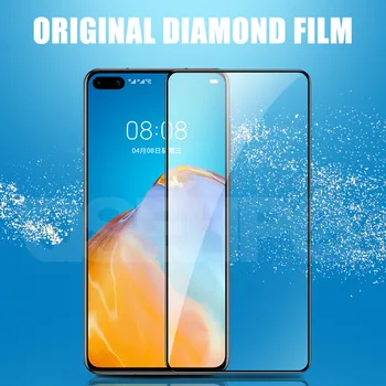 9D Visiškai Padengti Apsaugine Stiklo Huawei 30 P40 Lite E P Smart Z 2019 Screen Protector Mate 30 20 10 Lite 20X Grūdintas Stiklas