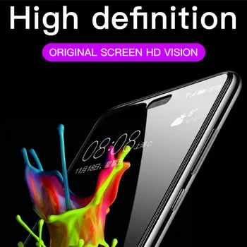9D Visą Grūdintas Stiklas ant Huawei Honor 7X 7S, 7A 7C Pro 8X 8A 8C 8S 9X 9A 9S 10i 20i Screen Protector Apsauginės Stiklo Plėvelės