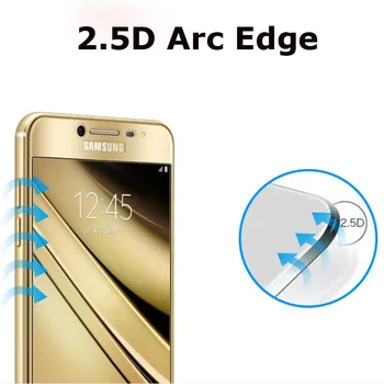 9H 3D Visiškai Padengti Grūdinto Stiklo Samsung Galaxy A3 A5 A7 j3 skyrius J5 J7 2016 2017 J330 J530 J730 Screen Protector Apsauginė Plėvelė