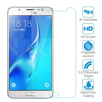 9H Anti-Sprogo Apsauginis Stiklas ant Samsung Galaxy A3 A5 A7 j3 skyrius J5 J7 2016 2017 S7 Grūdintas Screen Protector, Stiklo Plėvelė
