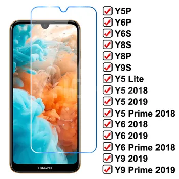 9H Grūdintas Stiklas Huawei Y5 Y6 Y9 Premjero 2018 2019 Apsauginis Stiklas Huawei Y5 Lite Y5P Y6P Y6S Y9S Y8S Y8P Screen Protector