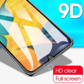 9H Grūdintas Stiklas Samsung Galaxy A40 A50 A70 Stiklo Screen Protector, 9D Saugos Stiklo Samsung A10 20A 30A 60A 80 90 Filmas
