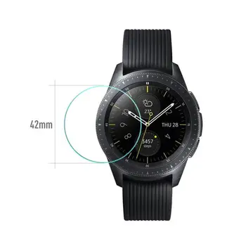 9H Grūdintas Stiklas Screen Protector For Samsung Galaxy Žiūrėti 42mm Anti-Sugriauti Apsauginė Ekrano Plėvelė Smart Watch Priedai