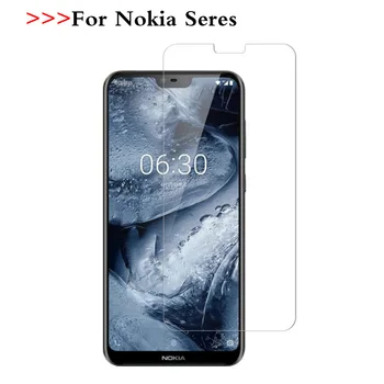 9H Screen Protector for Nokia 2 3 5 6 7 8 X5 X6 Grūdintas Stiklas 