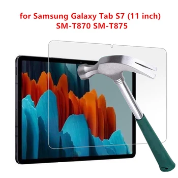9H Visiškai Padengti Grūdinto Stiklo Plėvelė, Skirta Samsung Galaxy Tab S7 11 Screen Protector, apsauginis Stiklas apsauga SM-T870 SM-T875 SM-T876B