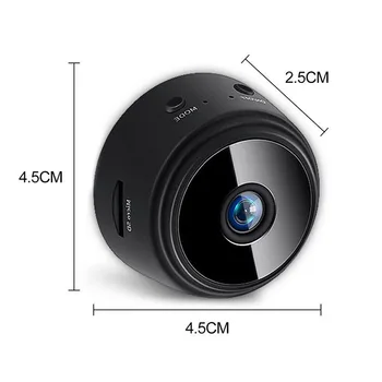 A9 Mini Kamera Full1080P HD Mažoms ip kamerų IR Naktinio Matymo vaizdo stebėjimo kamera Judesio Aptikimo lauko kameros wifi