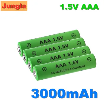 AAA Baterija 3000mAh 1,5 V Alkaline AAA tipo akumuliatorius, skirtas Nuotolinio Valdymo Žaislas šviesos Batery