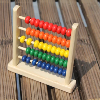 Abacus Montessori Švietimo Žaislas Mini Mediniai Abacus Vaikai Anksti Matematikos Mokymosi Žaislas Numerių Skaičiavimo Skaičiavimo Karoliukai