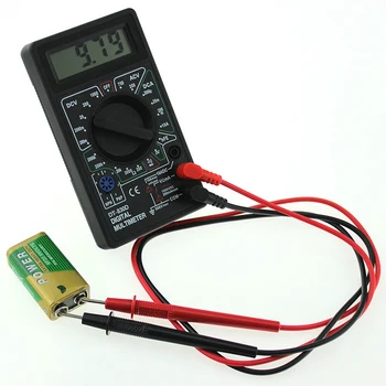 AC/DC LCD Nešiojamą Voltmeter Ammeter Testeris Svyruoja Srovės Varžos Matuoklis Testeris Multimetras Testeris, Skaitmeninis Multimetras