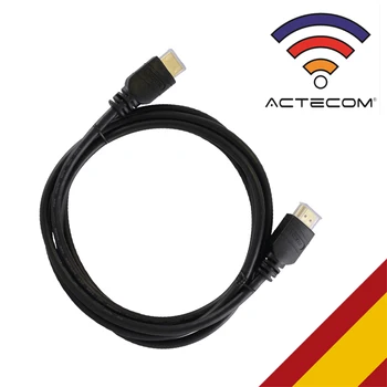 ACTECOM Kabelis HDMI HDMI Mačo/Mačo 1,5 Metro Full HD Smart TV Vaizdo Calidad Negro