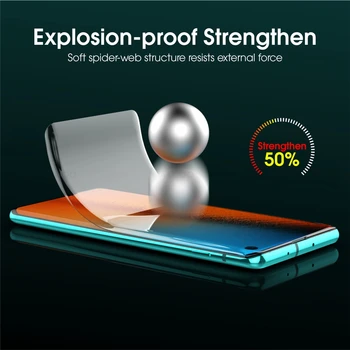 Akcoo S20 Ultra Minkštas Hidrogelio filmas HD Aišku su pirštų atspaudų atrakinti Samsung Galaxy S20 Plius Screen Protector, pilnas draudimas filmas