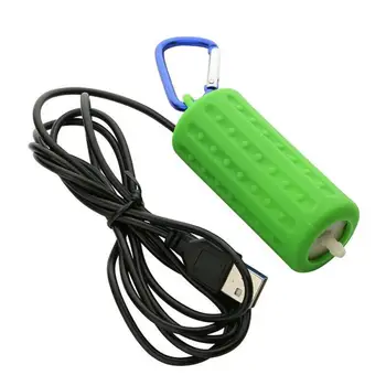 Akvariumo Oro Siurblį Žuvų Bakas Nešiojamas USB Mini Deguonies Oro Siurblys Išjungti Energijos Taupymo Prekių Ultra Silent Ornamentu Deguonies Taupymas
