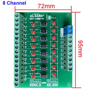 AL-ZARD Optocoupler Atskirai Valdybos Įtampos Keitiklis Izoliuotas Modulis PLC Signalo Lygis Valdybos PNP Išėjimas 1.8 V 3.3 V, 5V (12V 24V