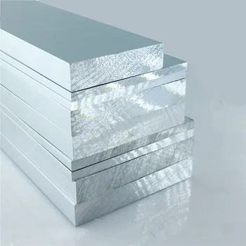 Aliuminio lydinio plokštė 15mmx60mm straipsnis aliuminio 6063-T5 oksidacijos plotis 60mm storis-15 mm ilgis 100mm 1pcs