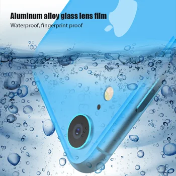 Aliuminio Lydinys, Stiklas Len Plėvelės, Apsauginis Stiklas iPhone XR Aukšto Kietumo Kamera Protector, iPhone XR