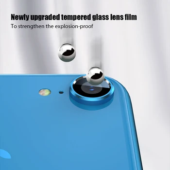 Aliuminio Lydinys, Stiklas Len Plėvelės, Apsauginis Stiklas iPhone XR Aukšto Kietumo Kamera Protector, iPhone XR